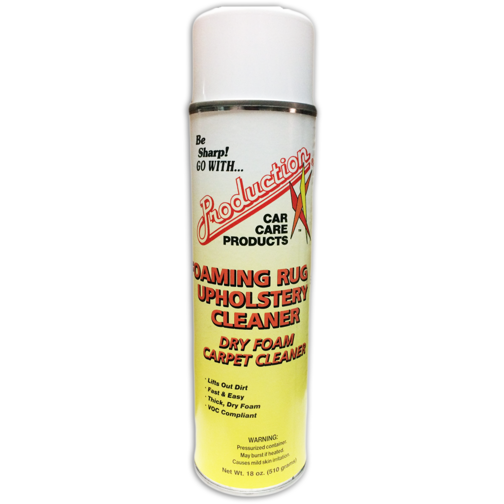 FOAMING RUG UPHOLSTERY CLEANER WORLD'S FINEST CAR CARE PRODUCTS