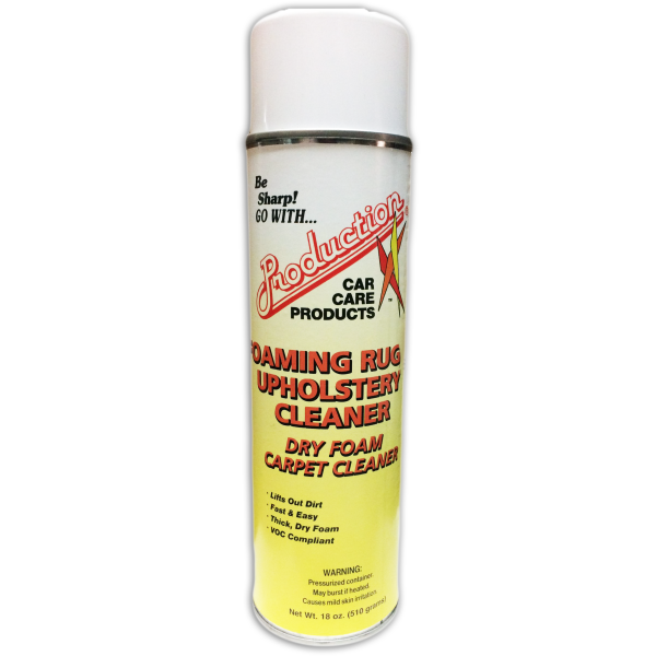 FAST AND FOAMY FOAMING RUG AND UPHOLSTERY CLEANER