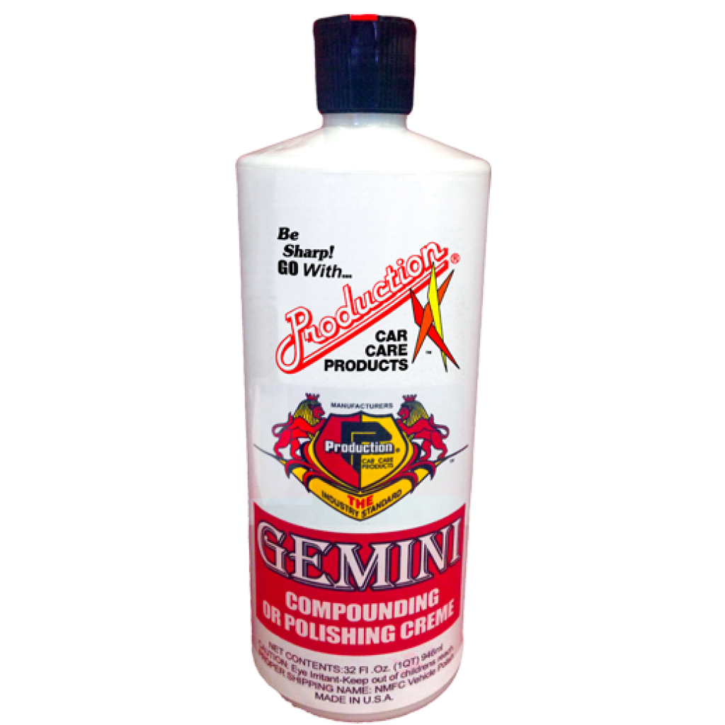 Gemini Compounding & Polishing Creme 32 OZ WORLD'S FINEST CAR CARE